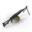 Russian Light Machine Gun Pecheneg