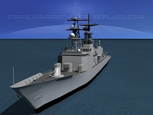 kidd class destroyer 3d 3ds