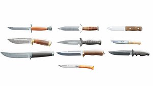 3D Knive set