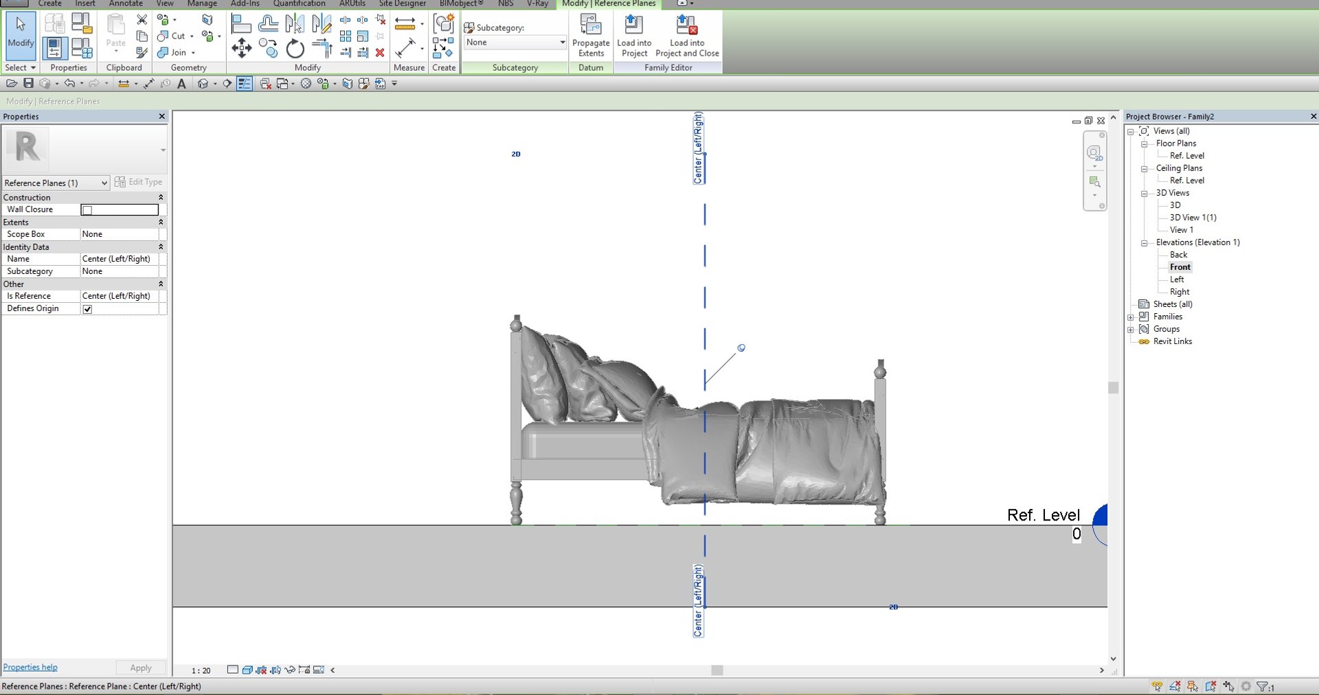 Single Bed Model - TurboSquid 1559665