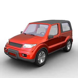 suv car 3d model
