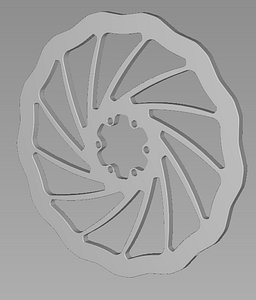 brake disc 3D model