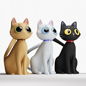 3D Cats Collection