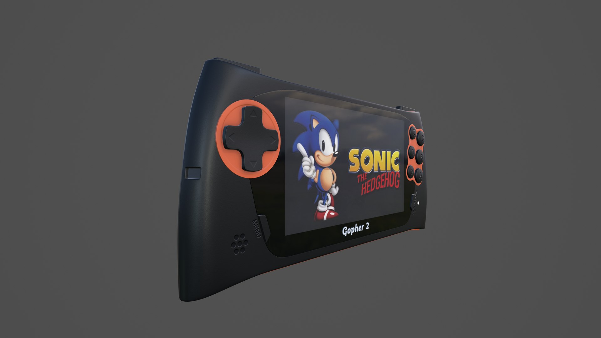 Sega Genesis Gopher 2 3D Model - TurboSquid 1906657