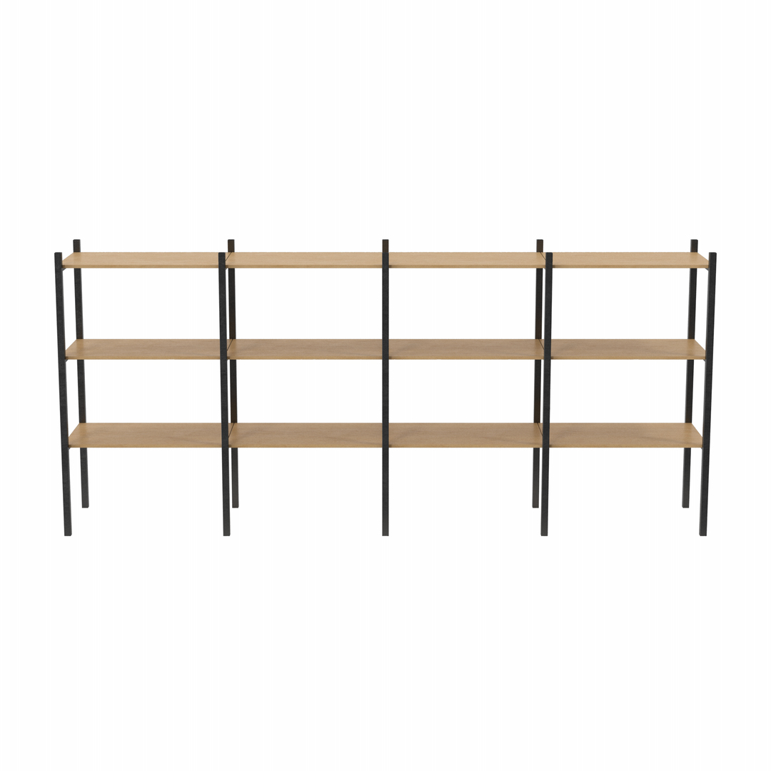 Warehouse Wooden Racks 3D Model - TurboSquid 2376502
