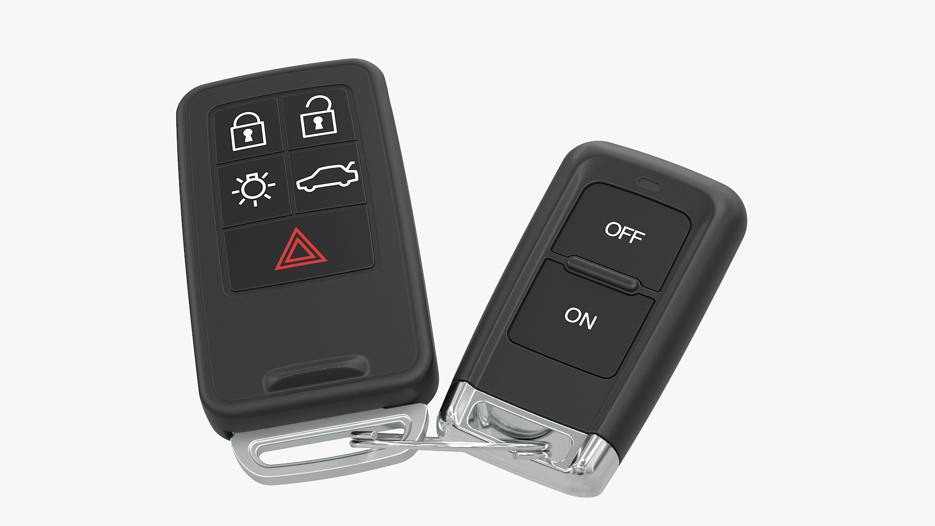 3D Car Key 01 With Webasto Remote Model TurboSquid 2093984