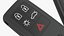 3D Car Key 01 with Webasto Remote model