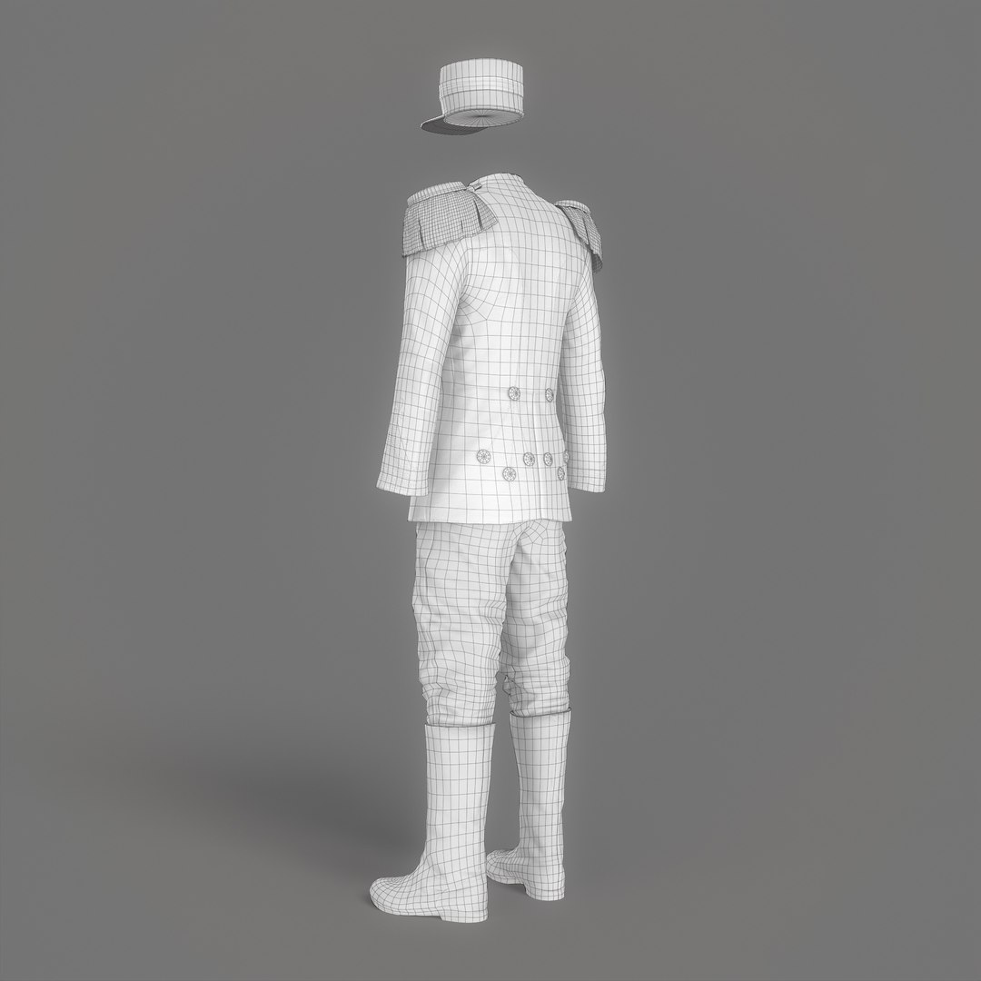 Vintage Military Uniform Green Game Ready 3D model https://p.turbosquid.com/ts-thumb/pC/UZev4X/hQ/wire_00034/jpg/1652174241/1920x1080/fit_q87/e614ce44f5509931c71f48ac4129ad9462fc832c/wire_00034.jpg