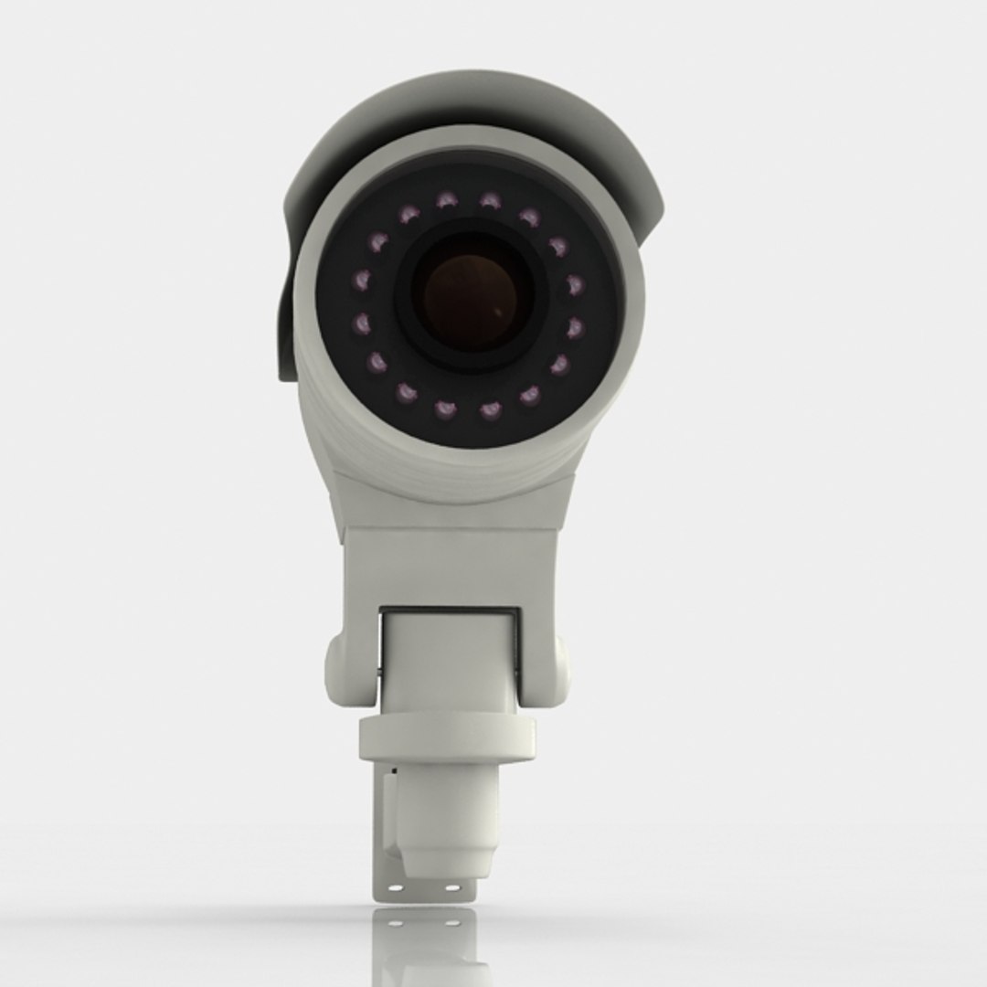 3d model security camera 1