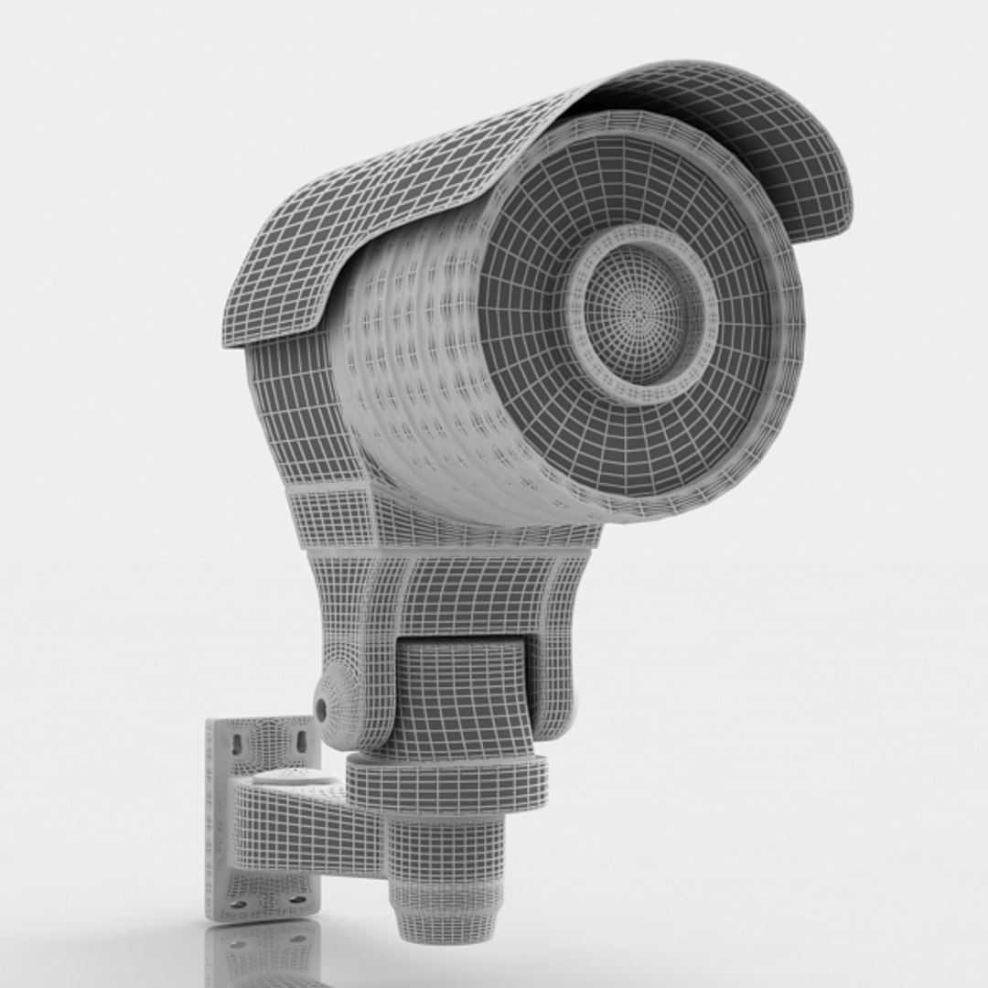 3d Model Security Camera 1