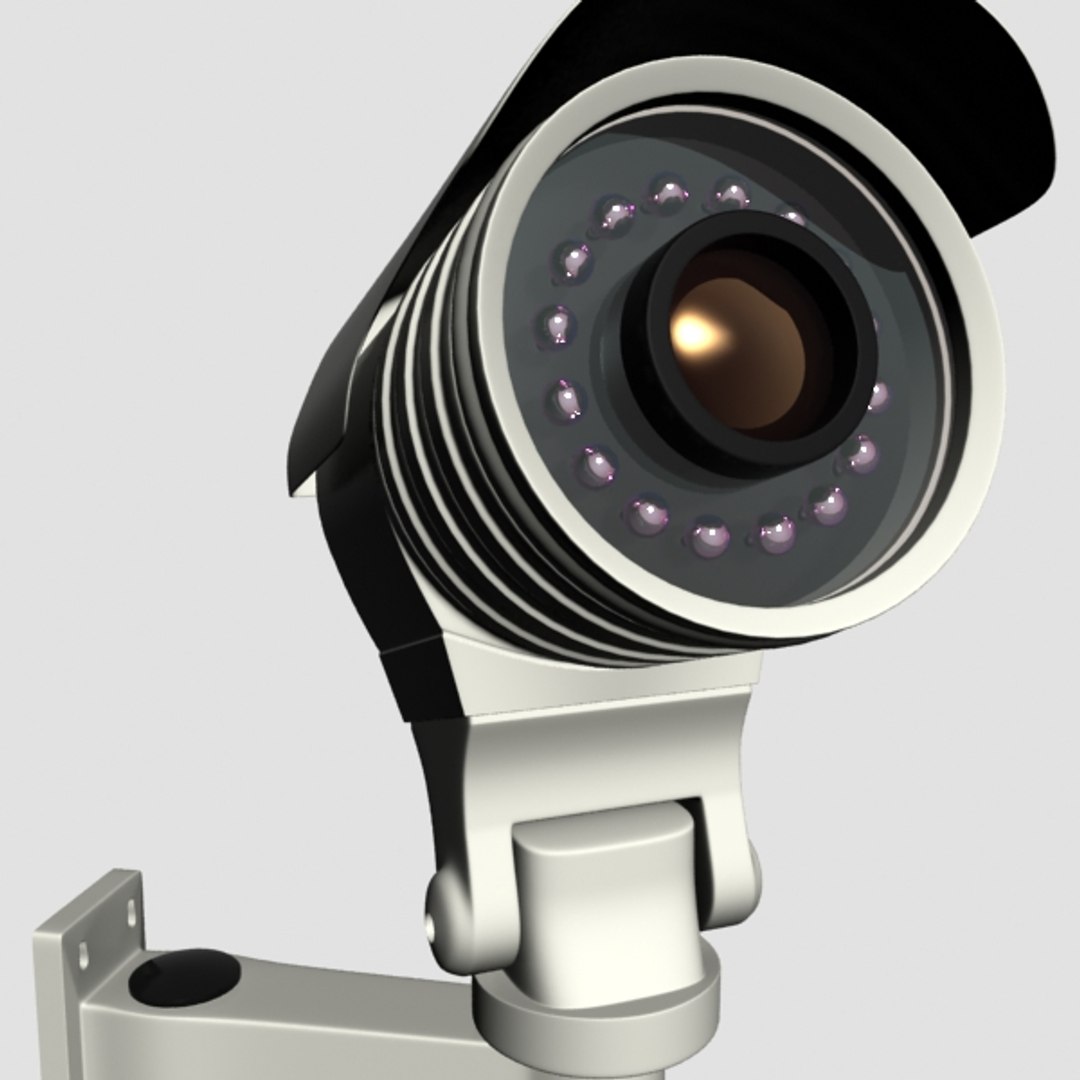3d Model Security Camera 1