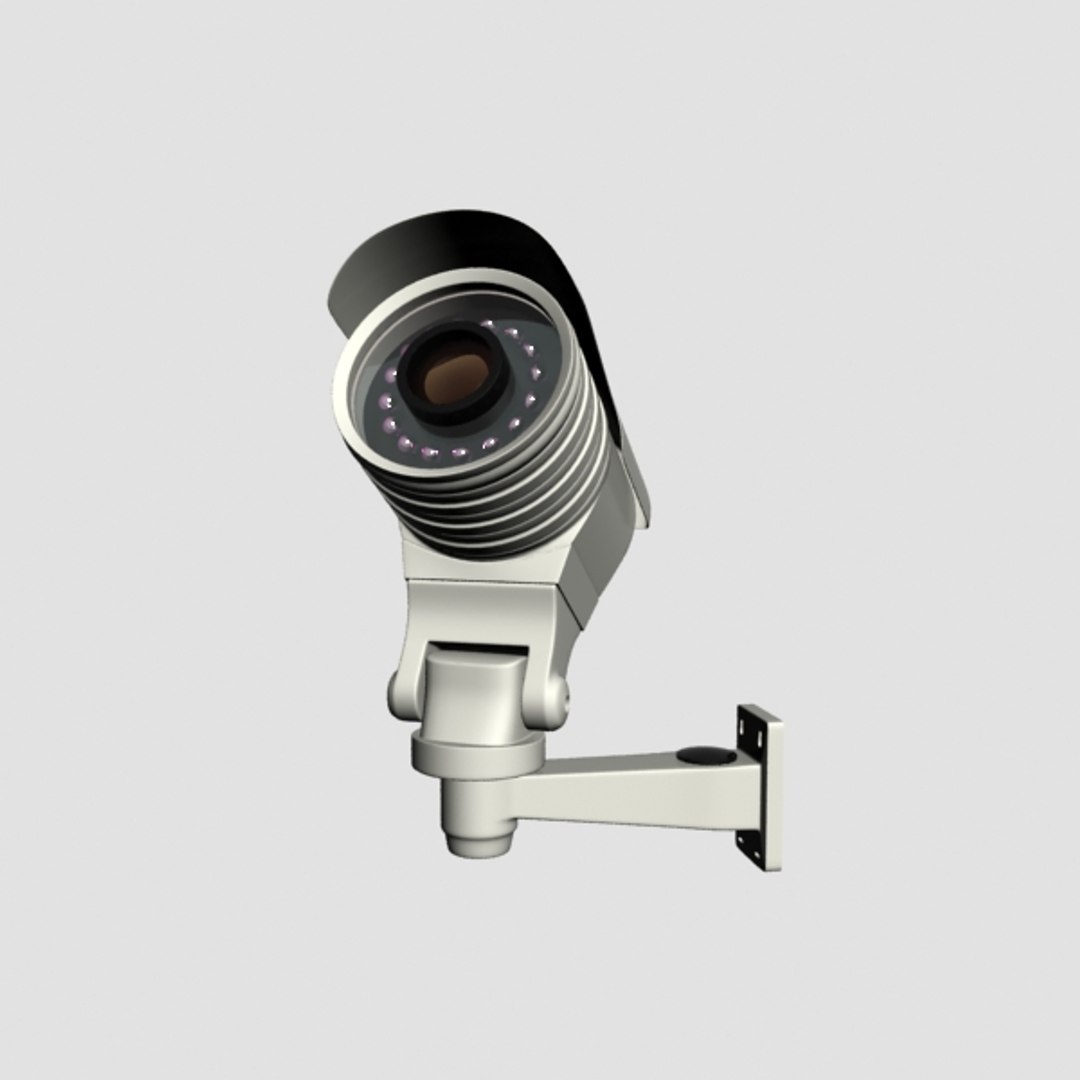 3d Model Security Camera 1