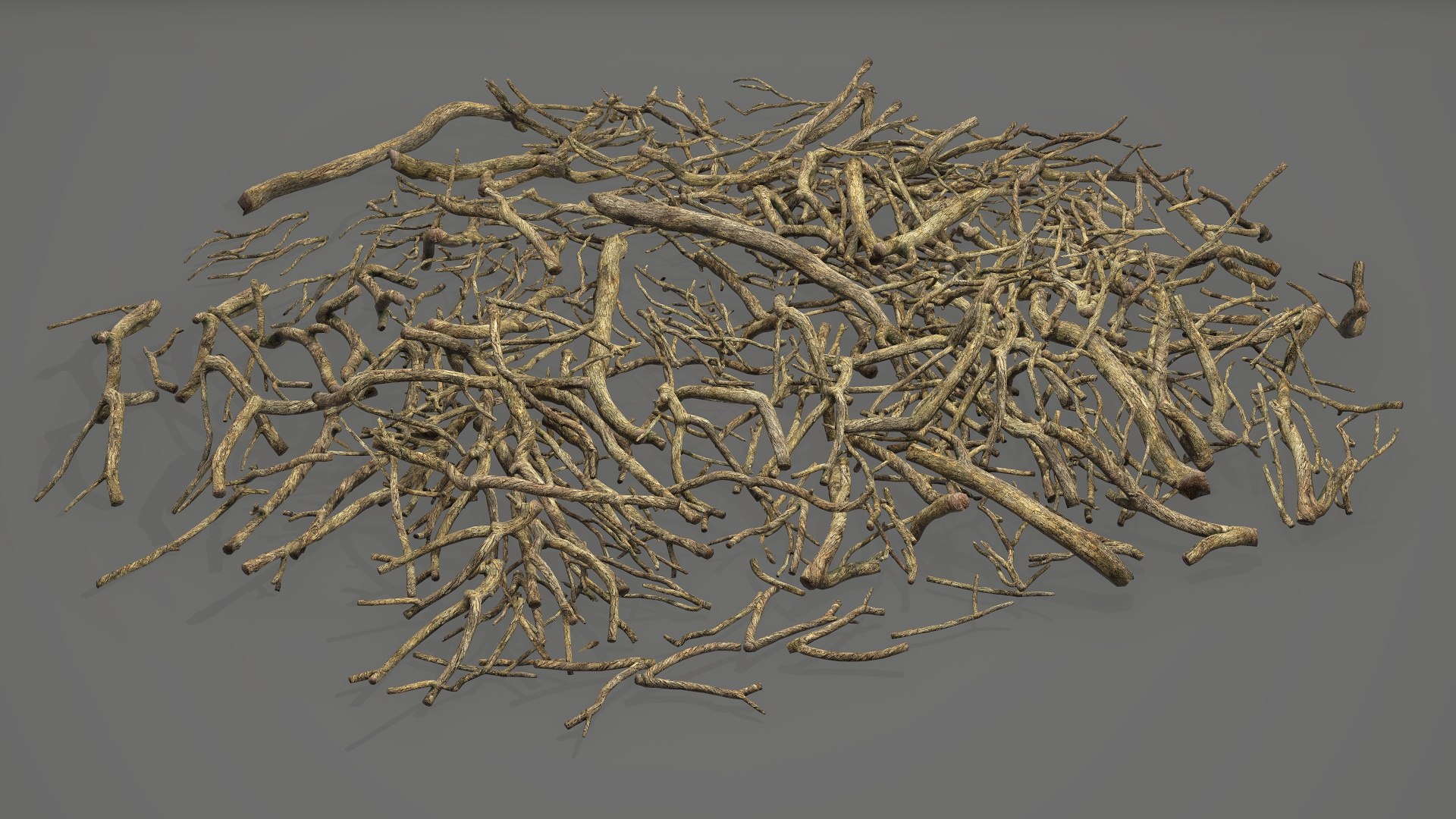 Twig V5 PBR 3D Model - TurboSquid 2358612