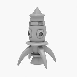 3D rocket model