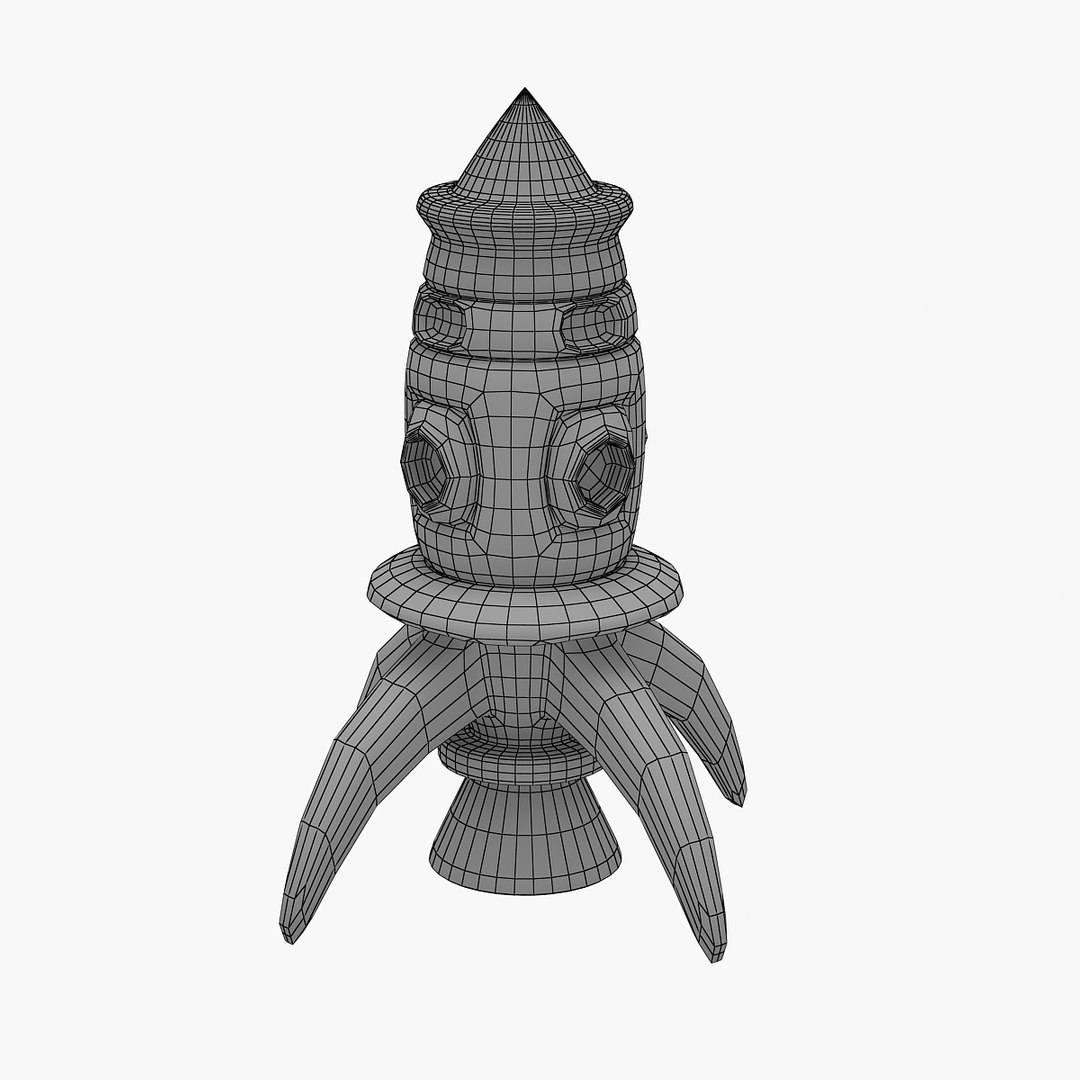 3D Rocket Model - TurboSquid 1541220