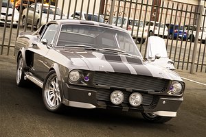 3D Ford Mustang Shelby GT 500 1967 model