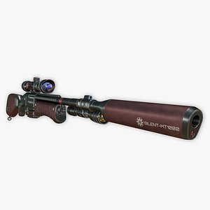 Sniper Rifle 03 3D