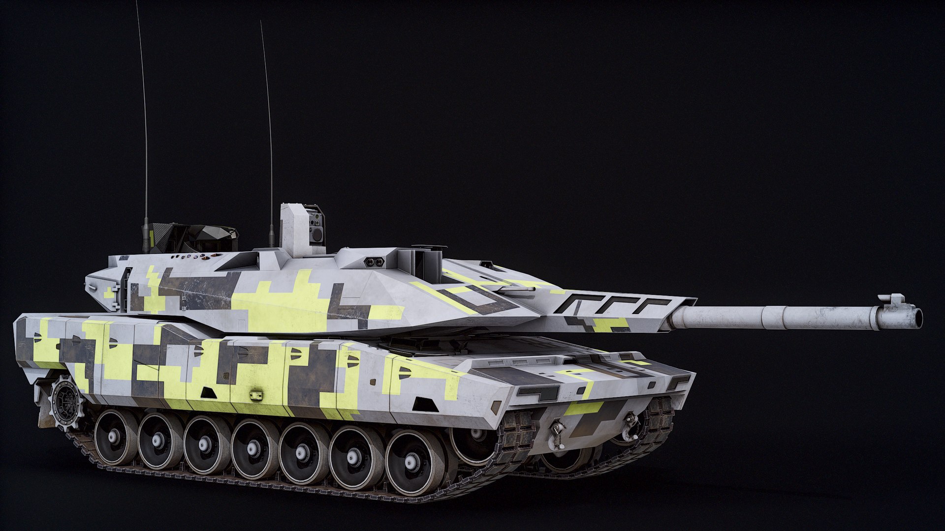 Panther KF51 Modern Tank PBR model https://p.turbosquid.com/ts-thumb/pC/jMoGt8/0i/r_viewport_008/png/1695802055/1920x1080/fit_q87/0a585148ef1c334840a2070475325d1059db7755/r_viewport_008.jpg