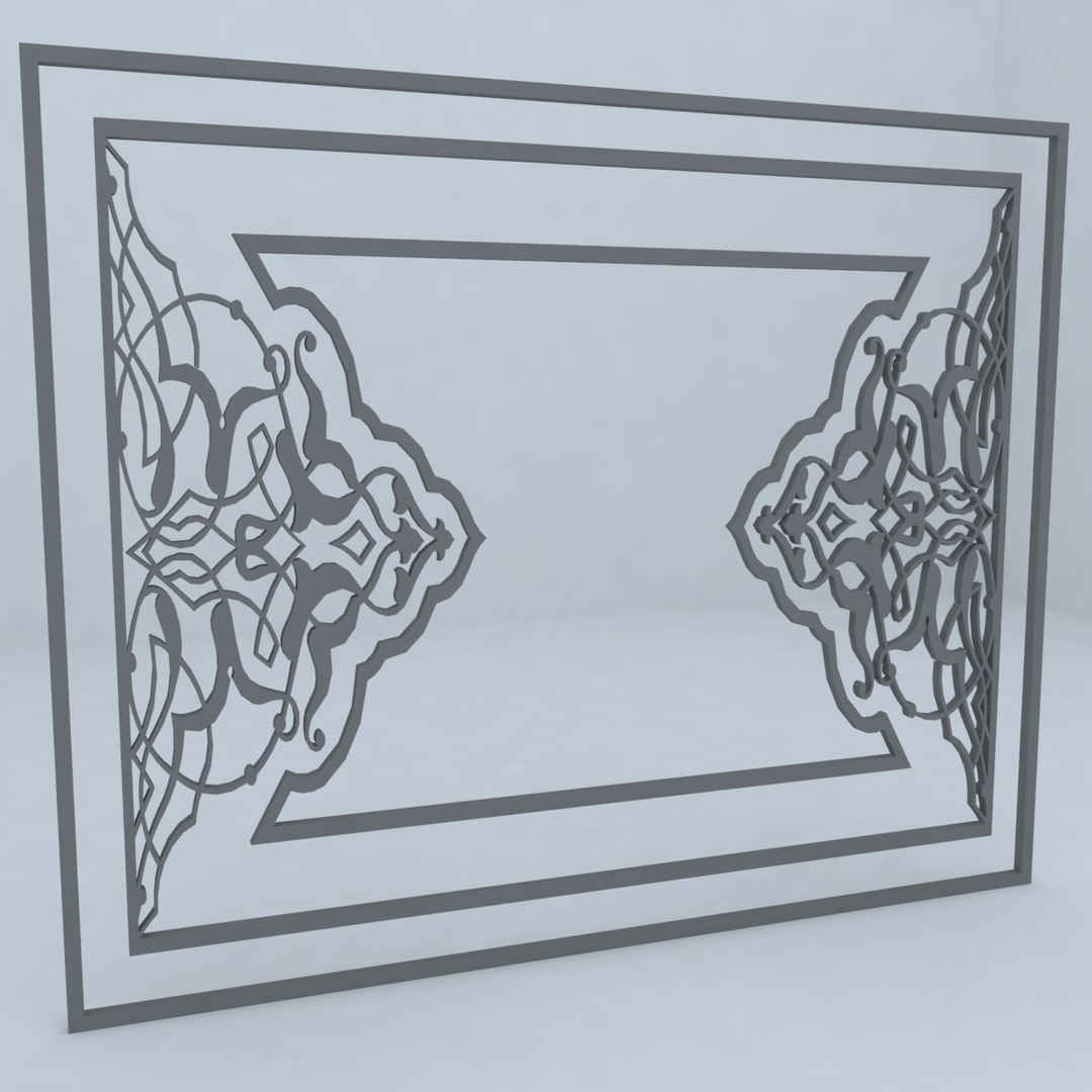 3d model pattern architecture