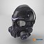 Maschera cyberpunk stilizzata