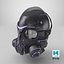 Maschera cyberpunk stilizzata