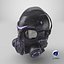 Maschera cyberpunk stilizzata