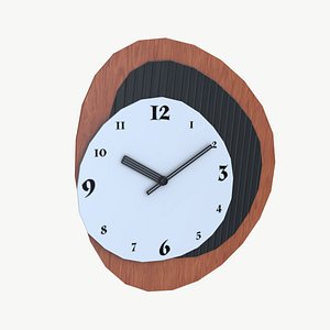 3D Wall Clock model