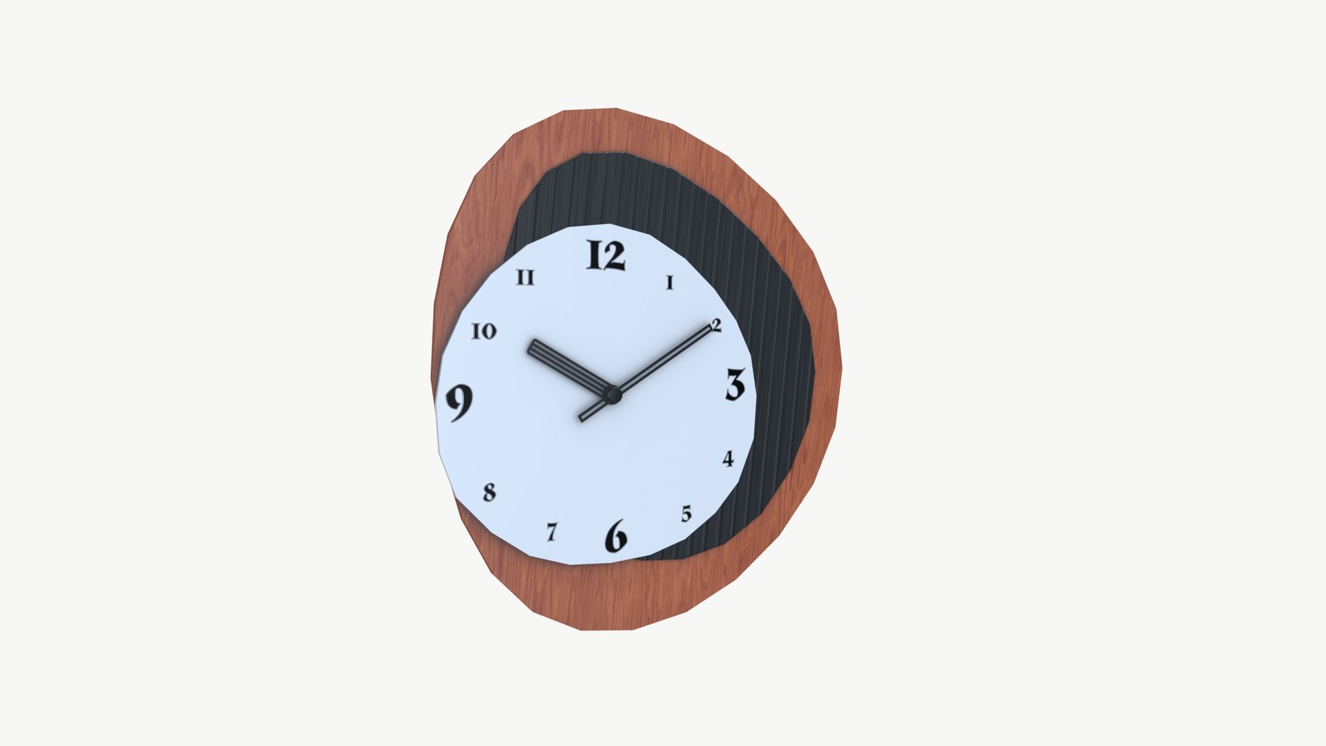 3D Wall Clock Model - TurboSquid 2340282