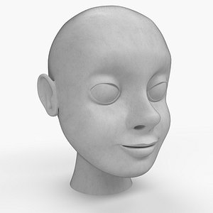 Human Cartoon Character Face