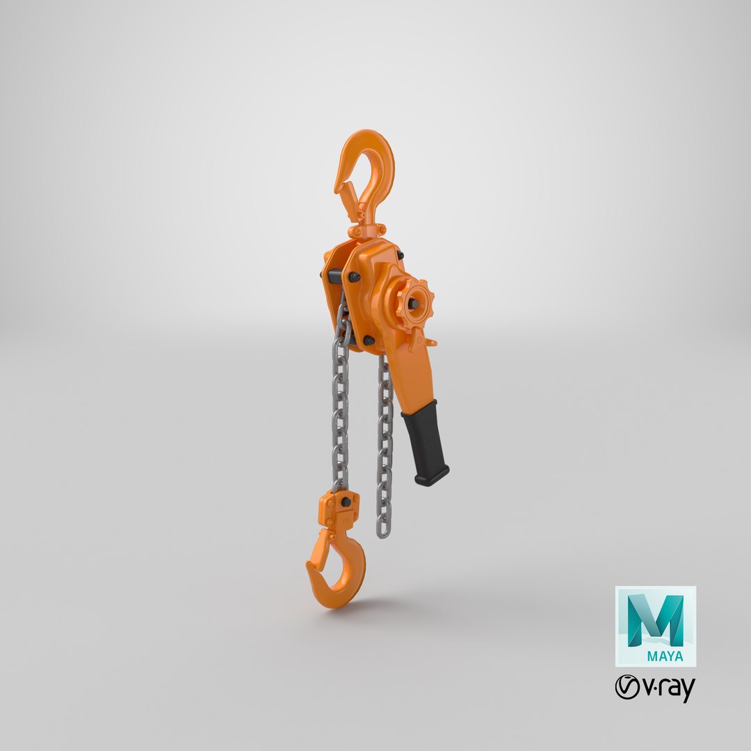 Chain Hoist 3D model TurboSquid 1836702