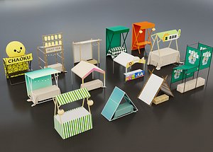 Outdoor Food and Pop-up Booth Collection