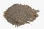 Cracked soil pile