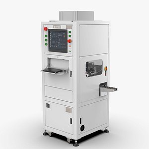 Automatic Mobile Phone Screen and Back Cover Integrated Assembly Machine 3D model