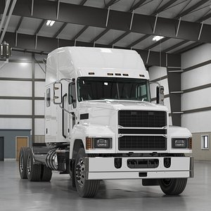 Heavy Duty Truck 2025 White Simplified