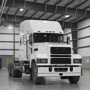 Heavy Duty Truck 2025 White Simplified