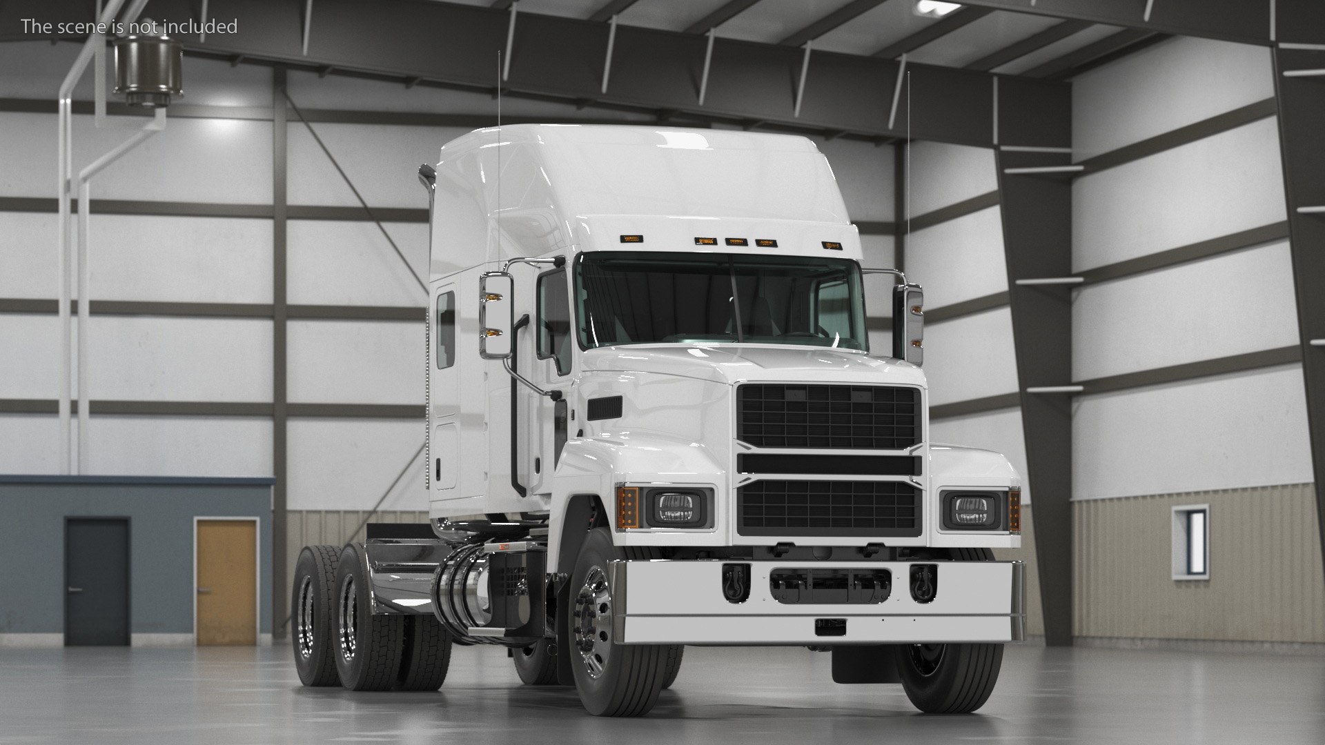 Heavy Duty Truck 2025 White Simplified 3D Model TurboSquid 2296392 Heavydutytruck2025whitesimplified3dsmodel001