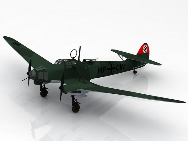 Focke-Wulf Fw 58 Weihe model - TurboSquid 1764940