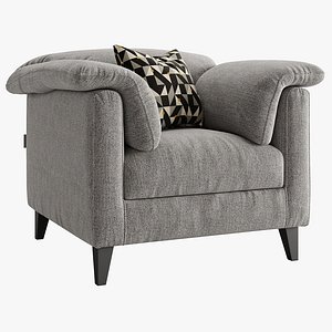 Brera Armchair 3D model