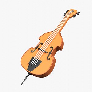 Double Bass 3D model