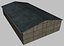 3d old shed warehouse