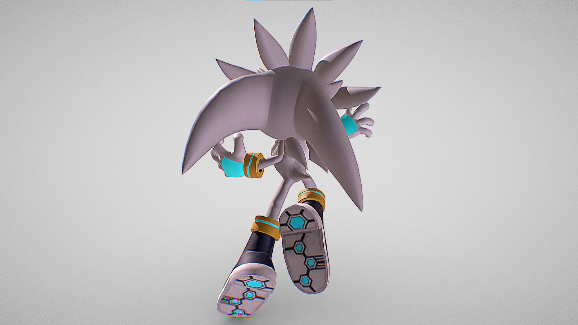 Silver The Hedgehog - Super Smash Bros For Nintendo3DS Model ...
