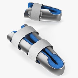 Finger Splint Immobilizer Orthopedic Blue White