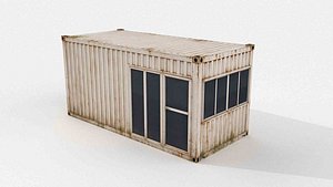 Photorealistic 20ft Container Office
