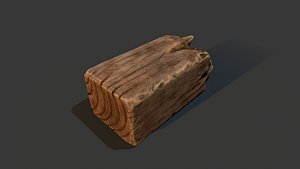 wood debris 3D model