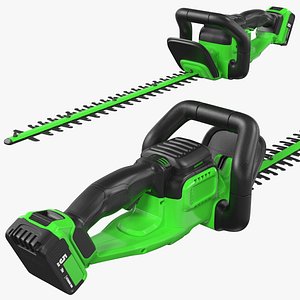 Cordless String Trimmer 3D Model $79 - .ma .3ds .obj .c4d .max