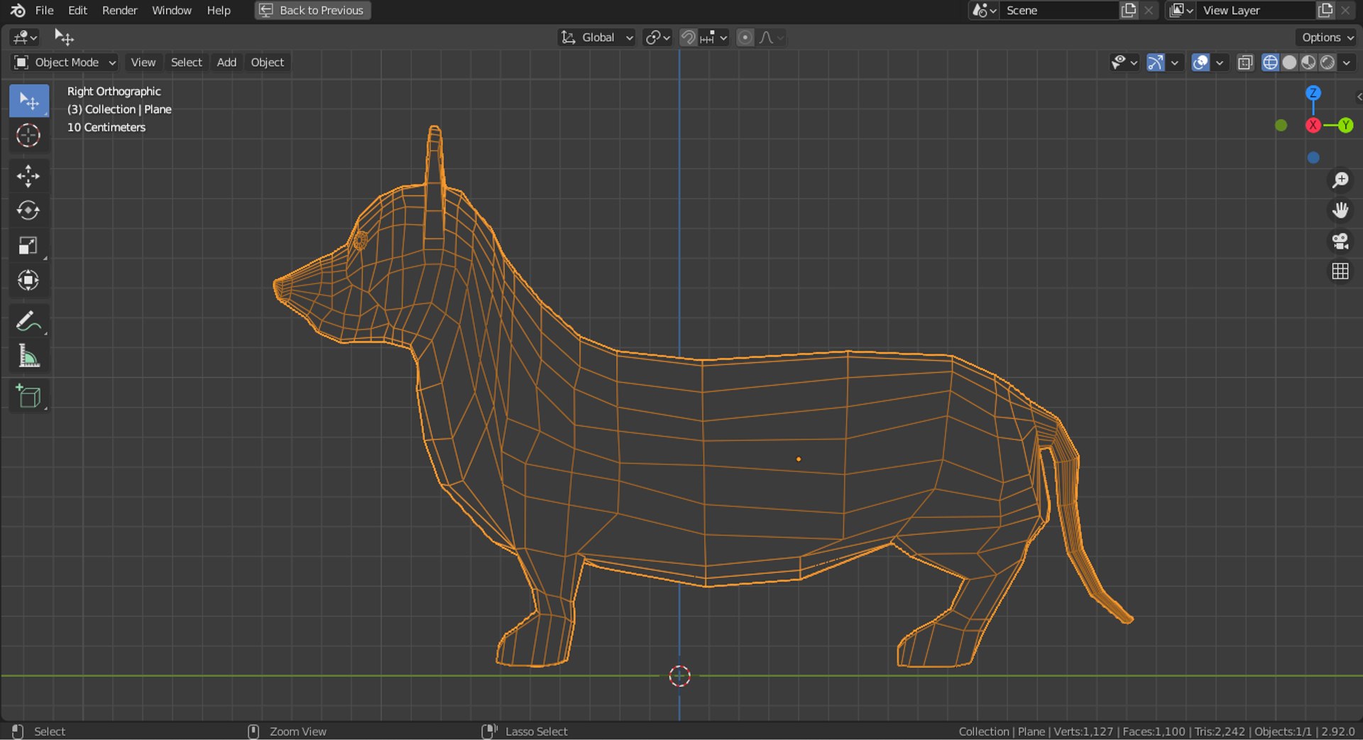 3D Cartoon Corgi Model - TurboSquid 1755676