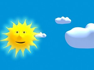 maya sun clouds