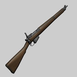 3d smle rifle model