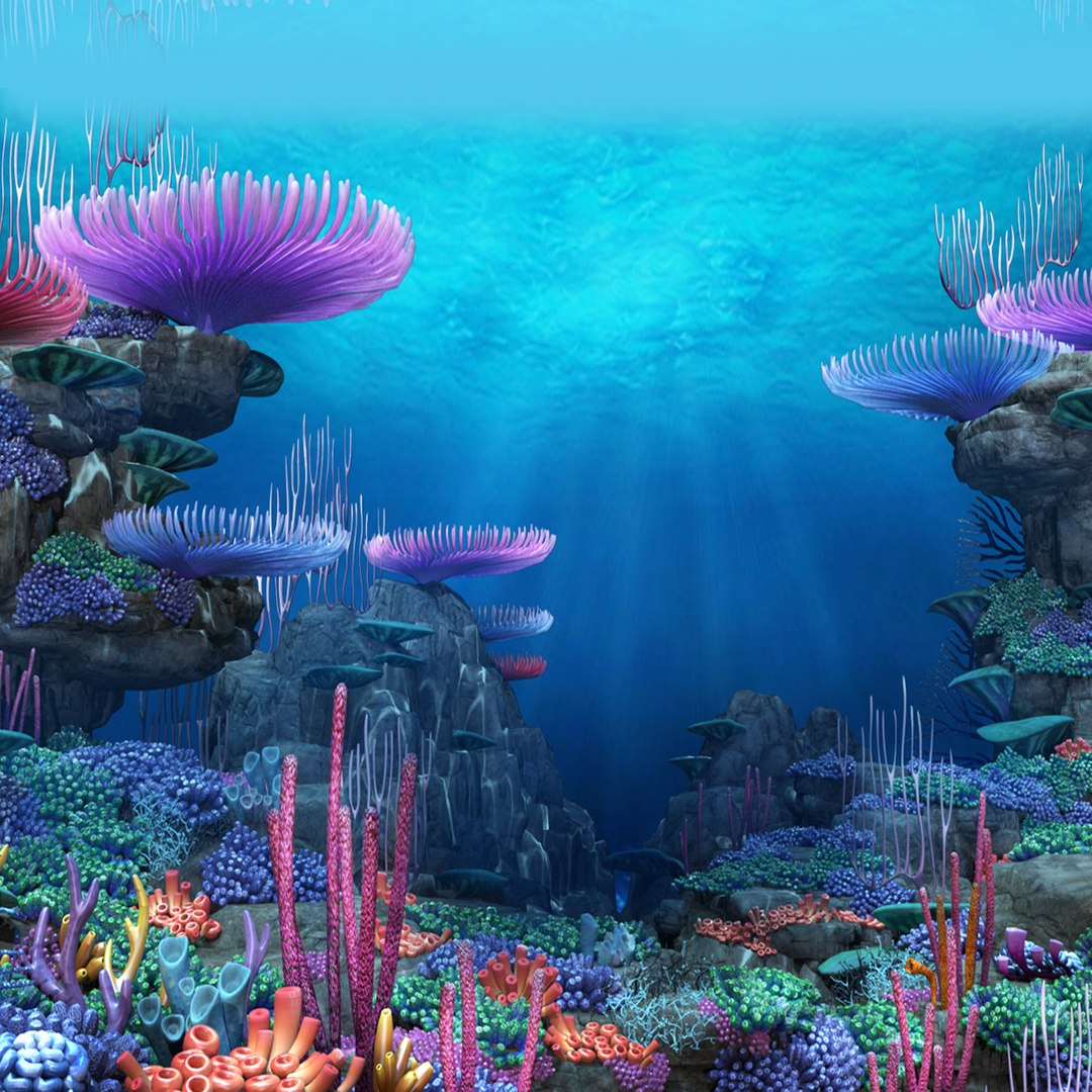Seabed ocean 3D - TurboSquid 1749392
