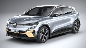 Renault Megane E-tech 2022 3D model